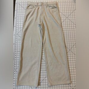 NWT Banana Republic Women’s Size 29/8 Beige Ultra High-Rise Wide Leg Pants